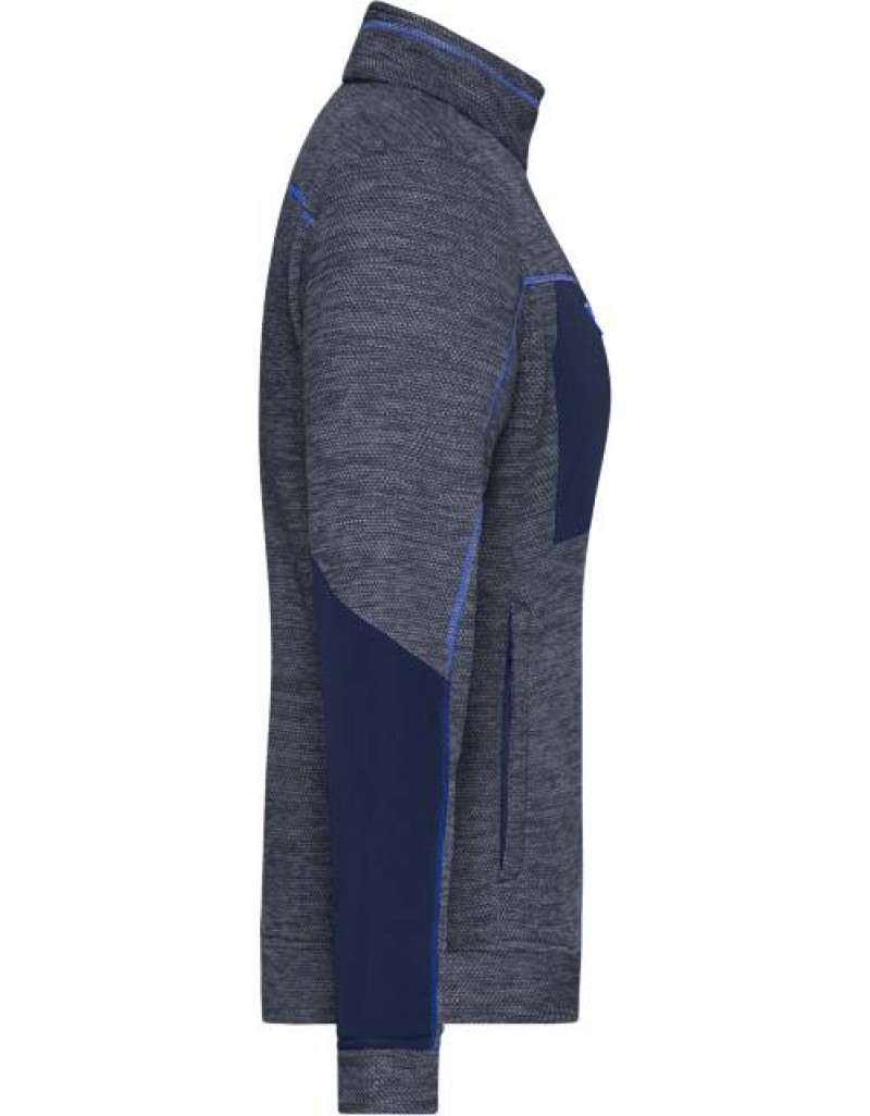 Jachetă tricotată din fleece pentru femei